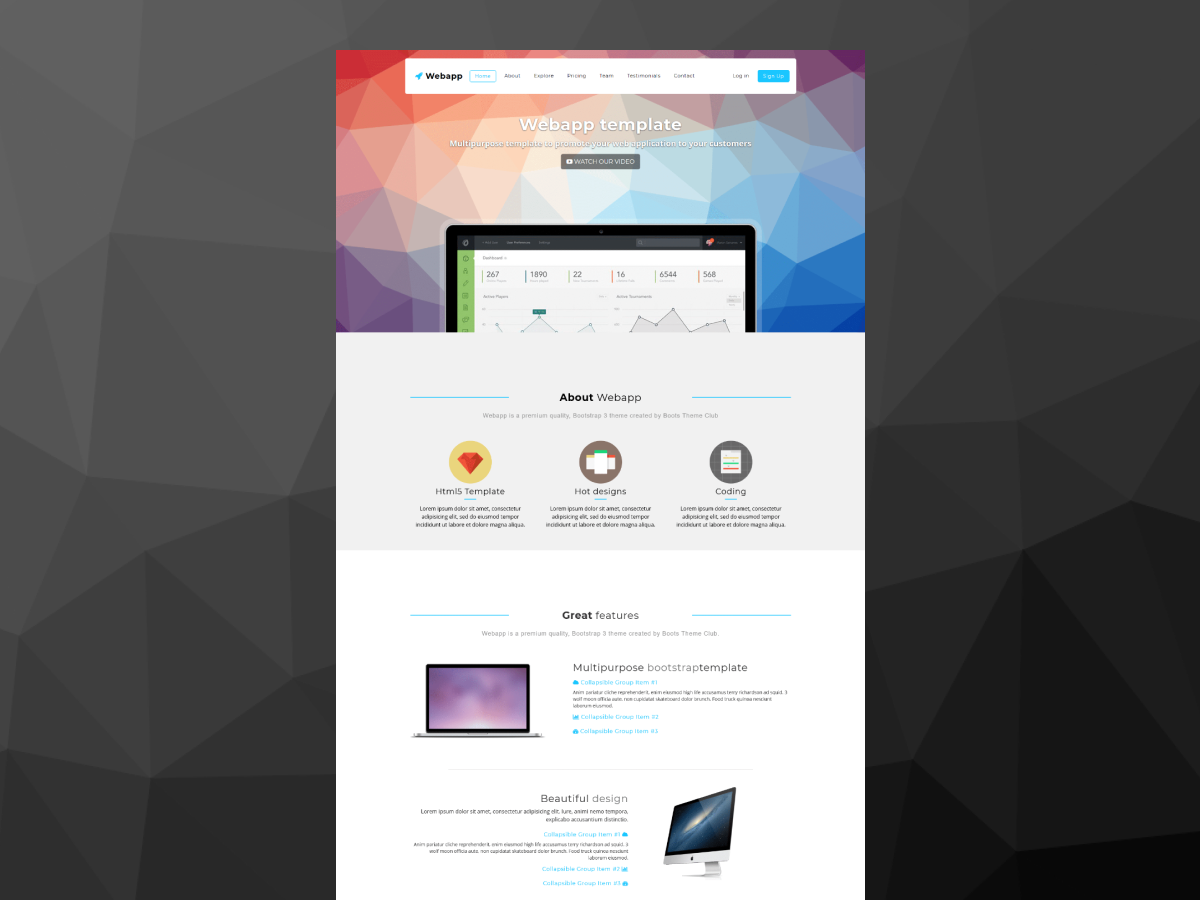 Design a web page